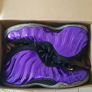 2012 Orange and Purple Foamposite (Phoenix Suns)